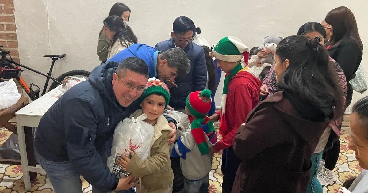 La felicidad de la Navidad con Foro, la sonrisa de los niños fue un regalo extraordinario para nosotros en 2024. 4 Navidad con foro desde pasto
