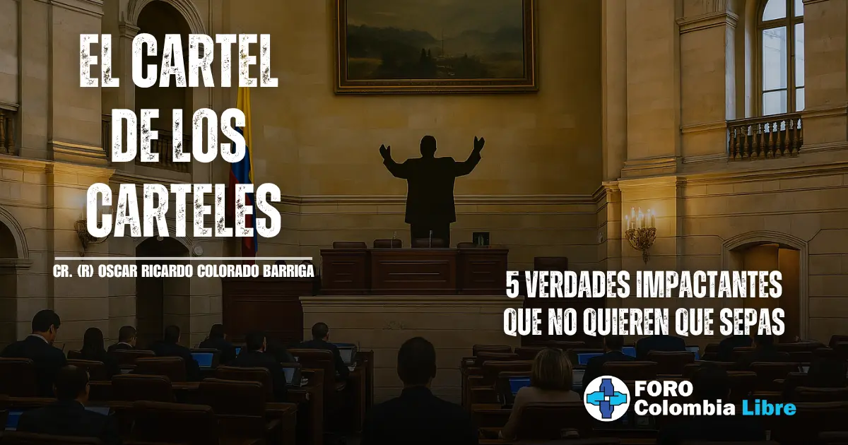 El Cartel de los Carteles: 5 verdades impactantes sobre el cartel que secuestró a Colombia 1 Interior del Congreso de la República de Colombia, escenario simbólico del cartel de los carteles, con luz tenue y disposición oficial en sesión parlamentaria.