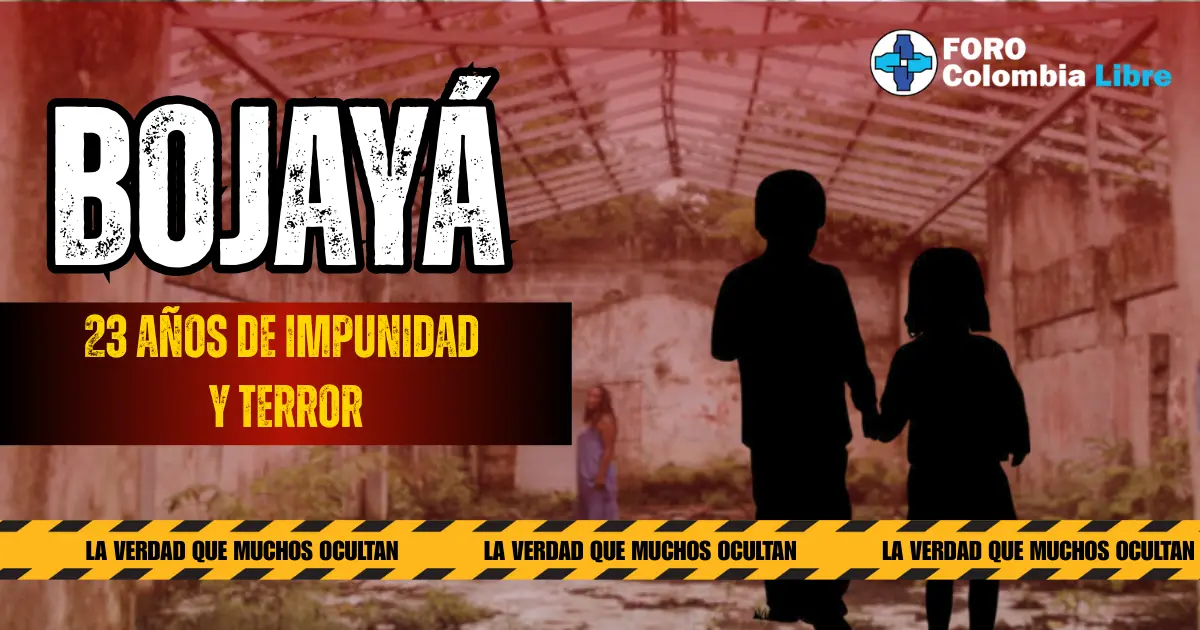 Impactante crónica de la masacre de Bojayá: 23 años de impunidad y terror