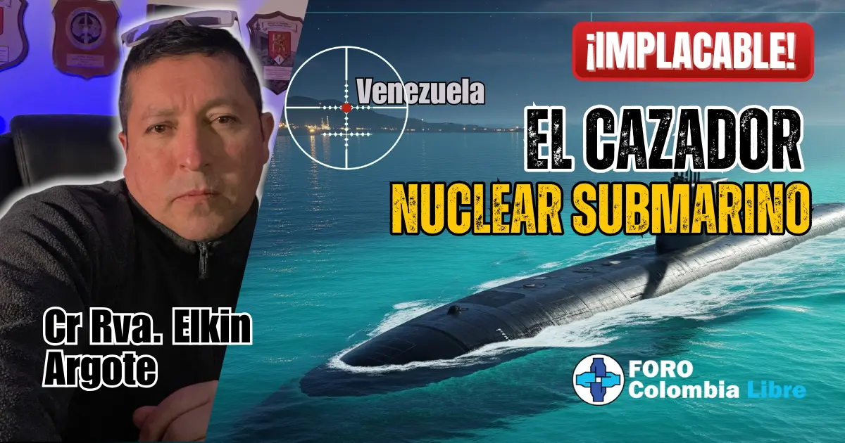 ¡Implacable! El Cazador Nuclear Submarino apunta a Venezuela 1 El cazador nuclear Submarino clase Virginia navegando en el Caribe, presentado como el cazador submarino que apunta a Venezuela, con mira táctica sobre la costa.