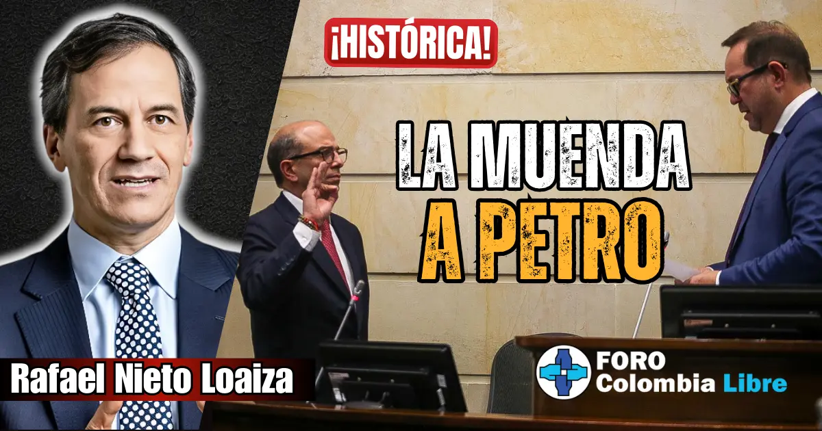 ¡Histórica Muenda a Petro en el Senado colombiano! 1 Plenaria del Senado colombiano votando, símbolo de la Muenda a Petro y el freno a su control político.