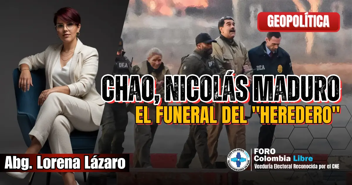 Chao, Nicolás Maduro: el despertar del narco-sueño y el funeral del "heredero" 1 Nicolás Maduro detenido por agentes de seguridad mientras se anuncia el funeral del “heredero” en el contexto geopolítico regional